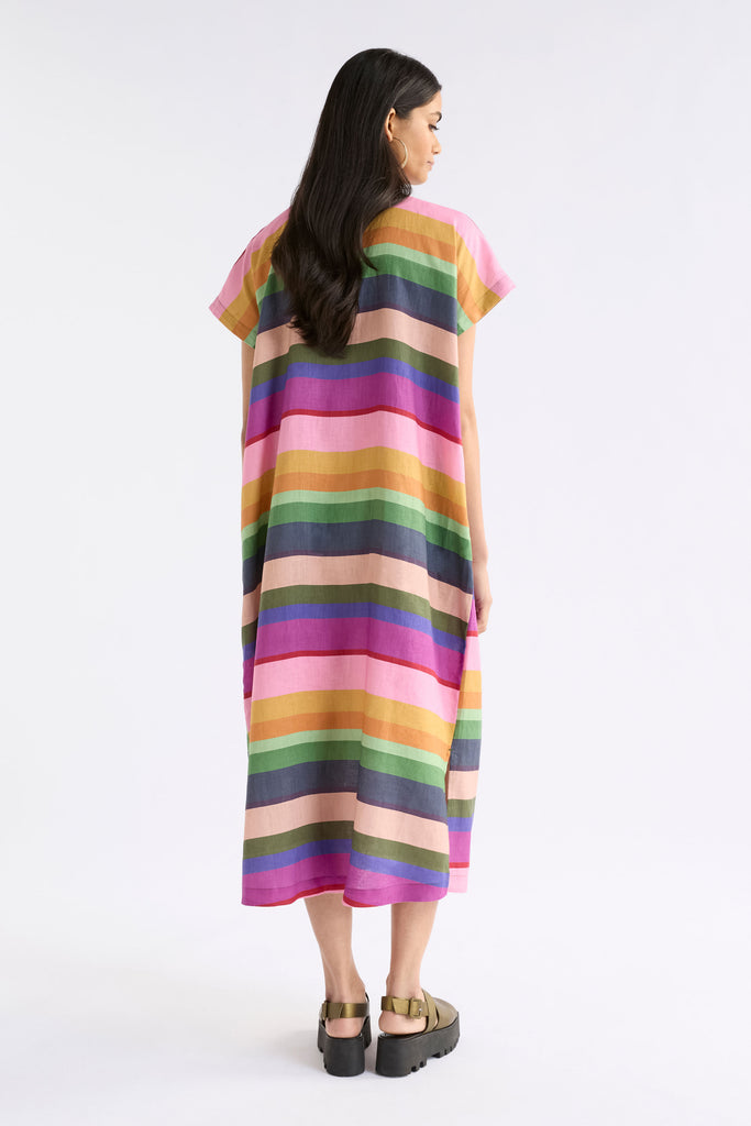 Elk Tilko Shirt Dress - Lysbro Print