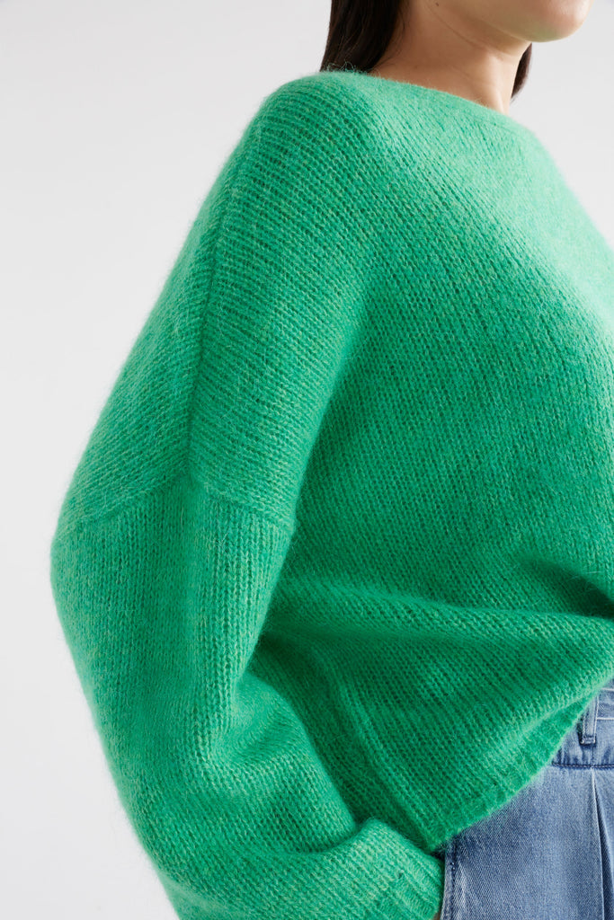 Elk Agna Sweater - Electric Green