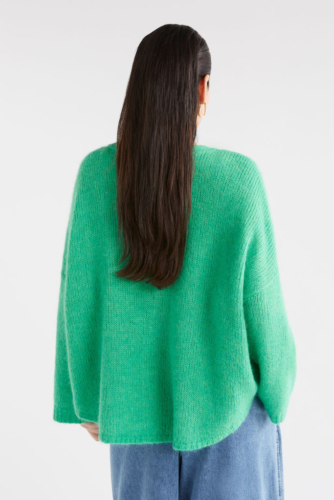 Elk Agna Sweater - Electric Green