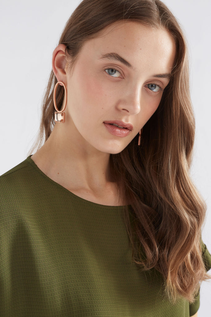 Elk Stal Drop Earring