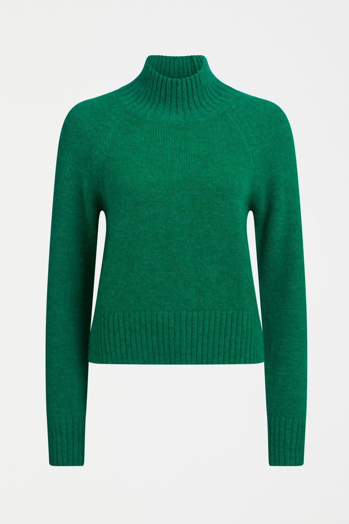 Elk Enka Sweater - Milan Green