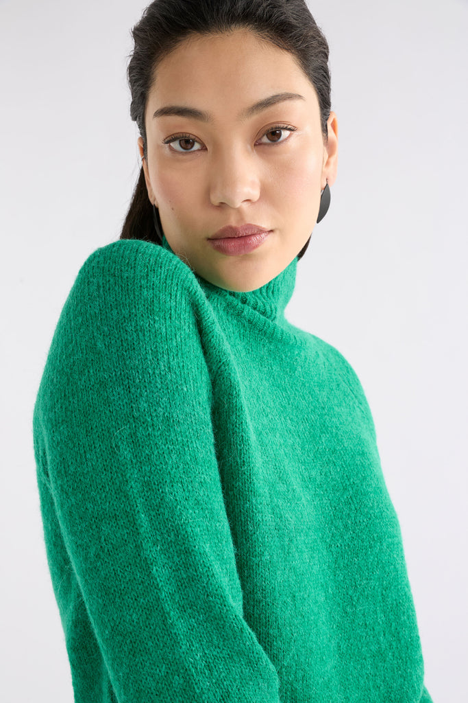 Elk Enka Sweater - Milan Green