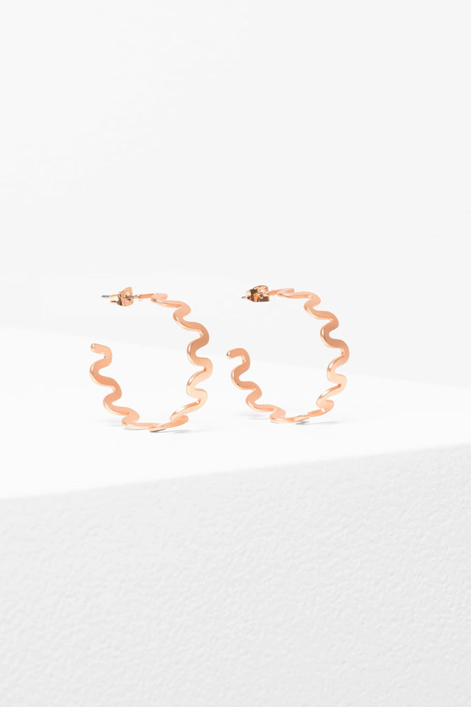Elk Kero Hoop Earring