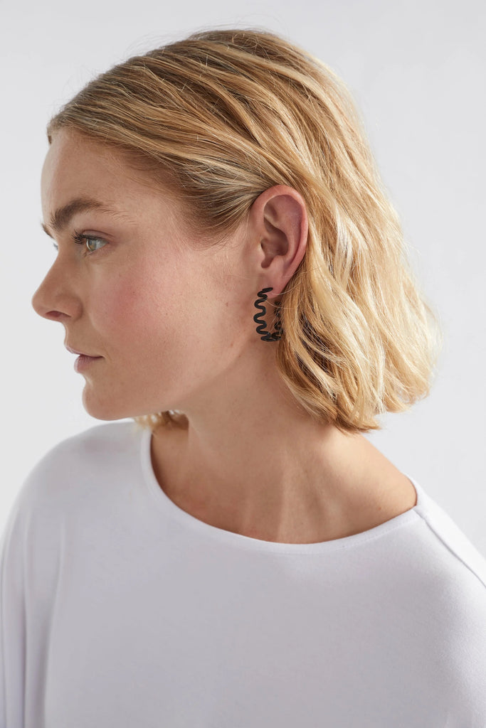 Elk Kero Hoop Earring