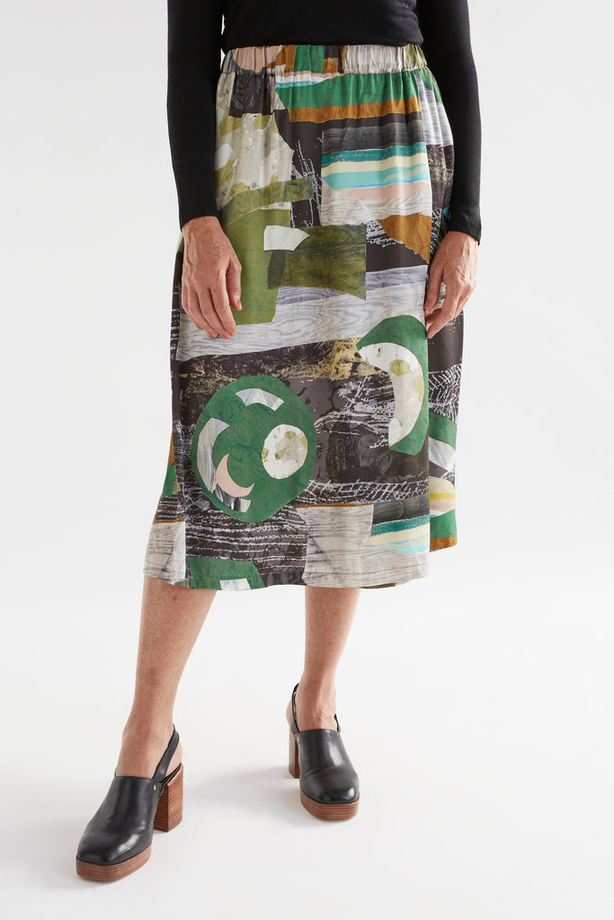 Elk Lenne Skirt - Luna Print
