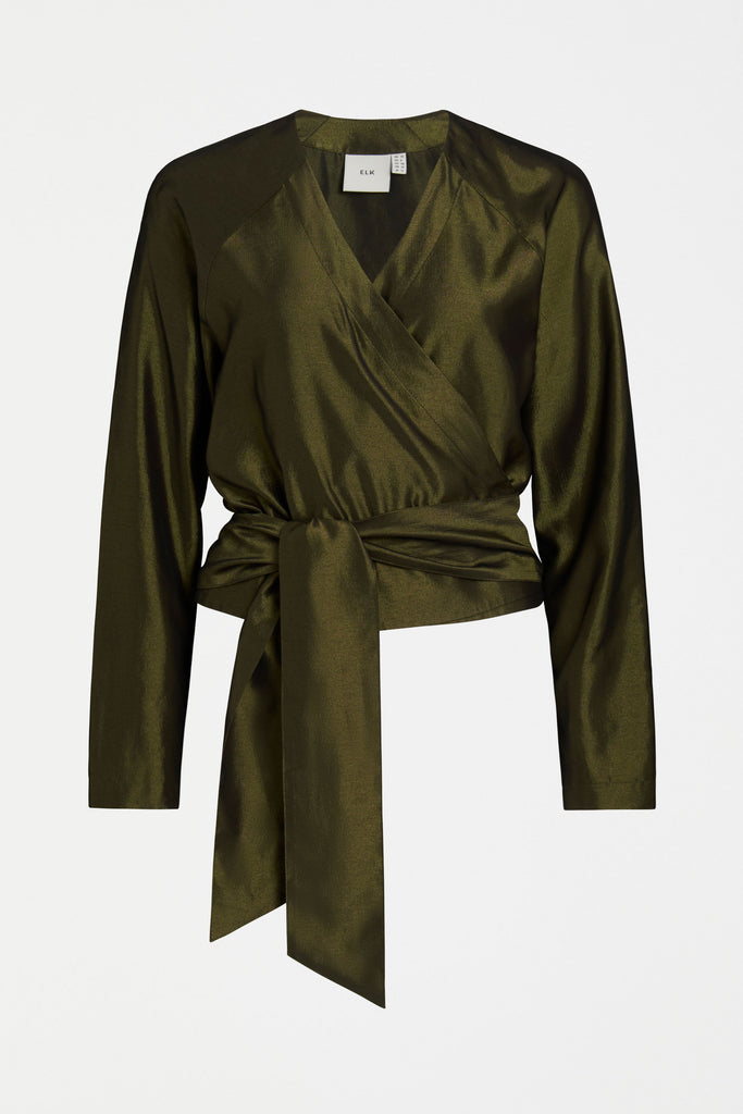 Elk Medjal Top - Gold/Black