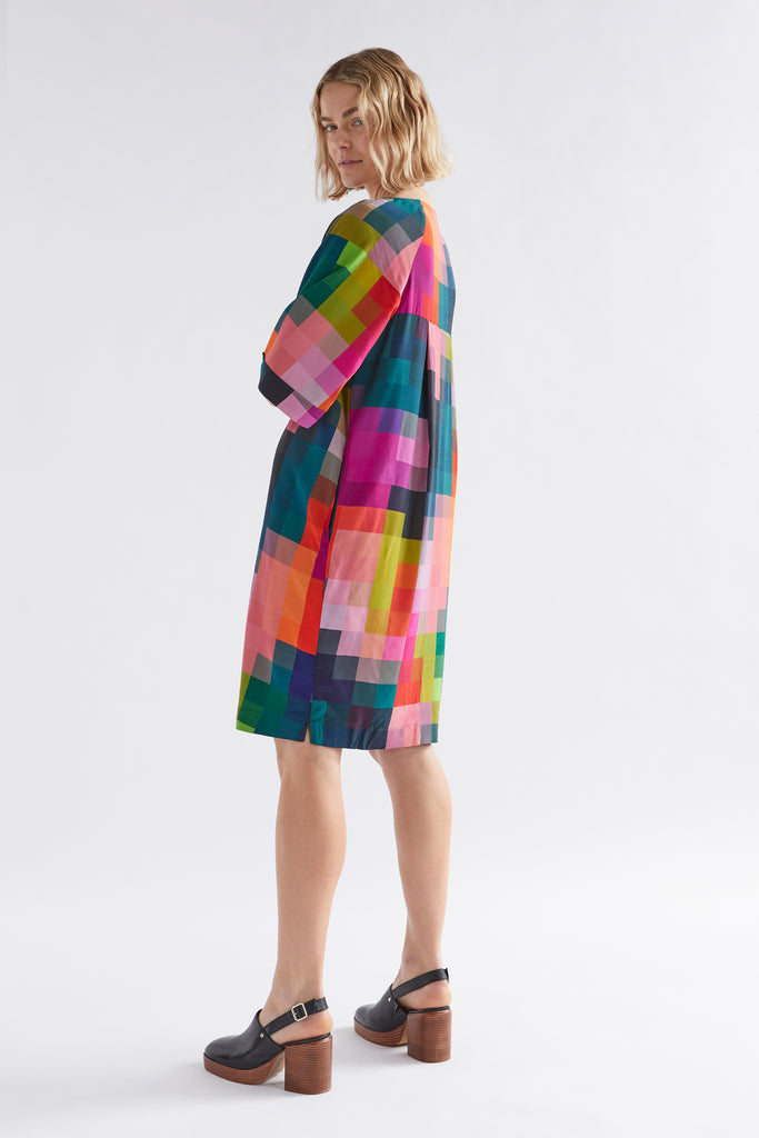 Elk Malo Dress - Pixel Print