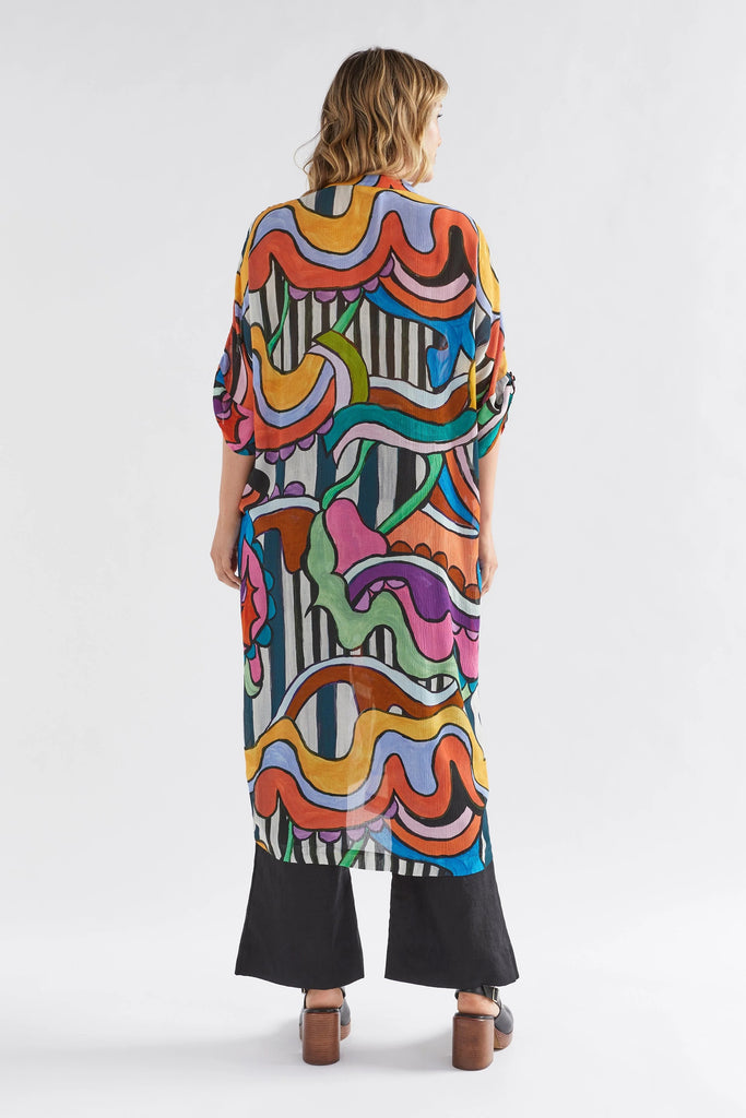 Elk Soma Shirt Dress - Kult Print