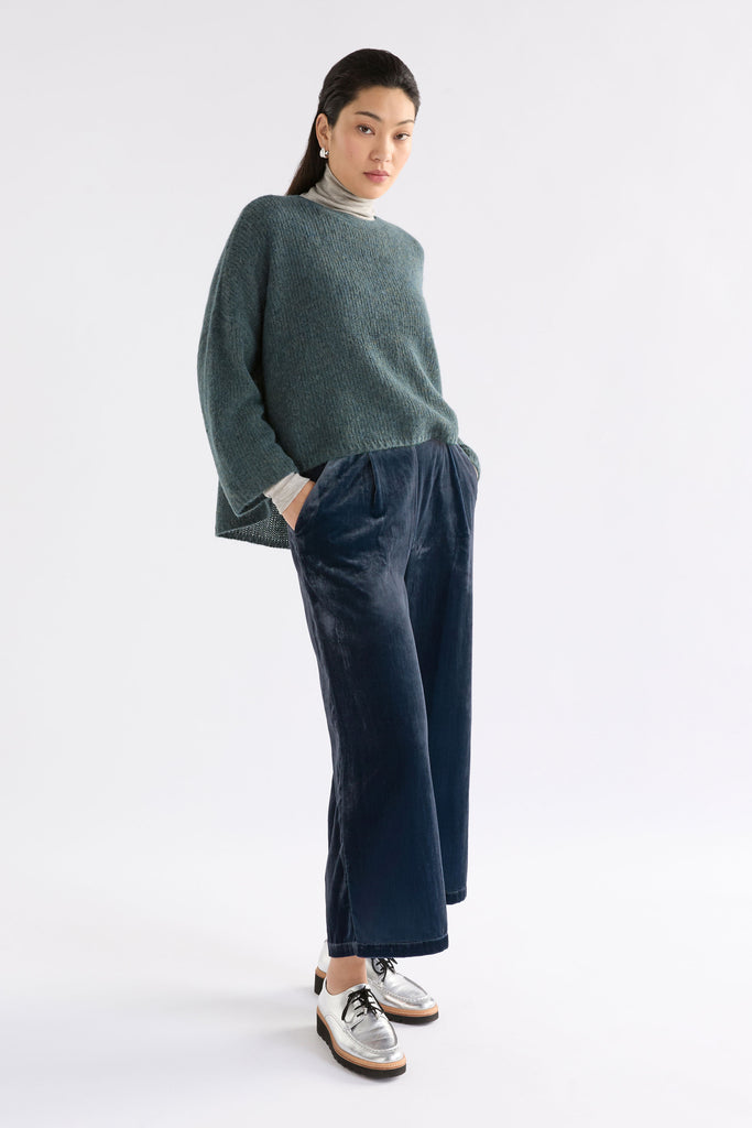 Elk Suuri Wide Leg Pant - Blue Steel