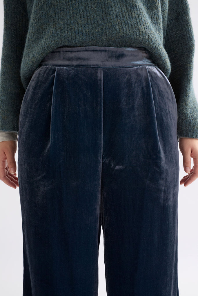 Elk Suuri Wide Leg Pant - Blue Steel