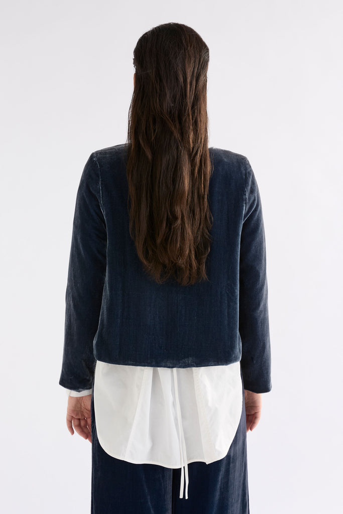 Elk Suuri Zip Jacket - Blue Steel