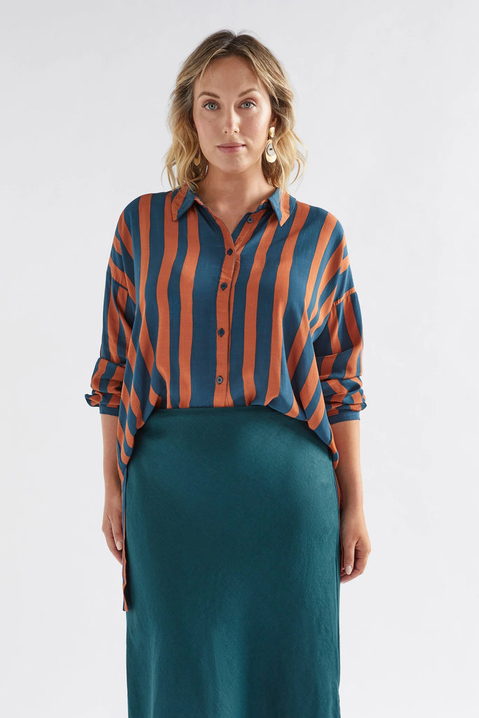 Elk Tilbe Shirt - Bronze/Teal