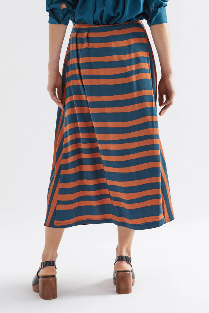 Elk Tilbe Skirt - Bronze/Teal