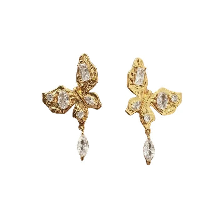 Aster & Aura Elowen Butterfly Earrings