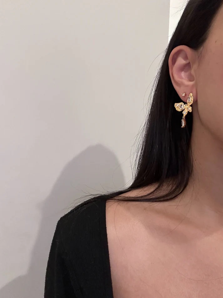 Aster & Aura Elowen Butterfly Earrings