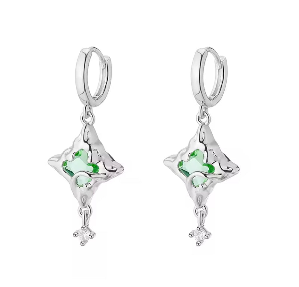 Aster & Aura Eterna Star Drop Earrings