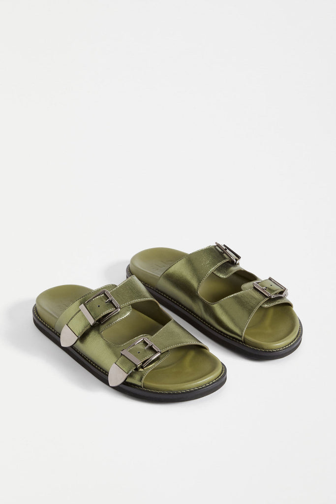 Elk Spenne Sandal - Olive