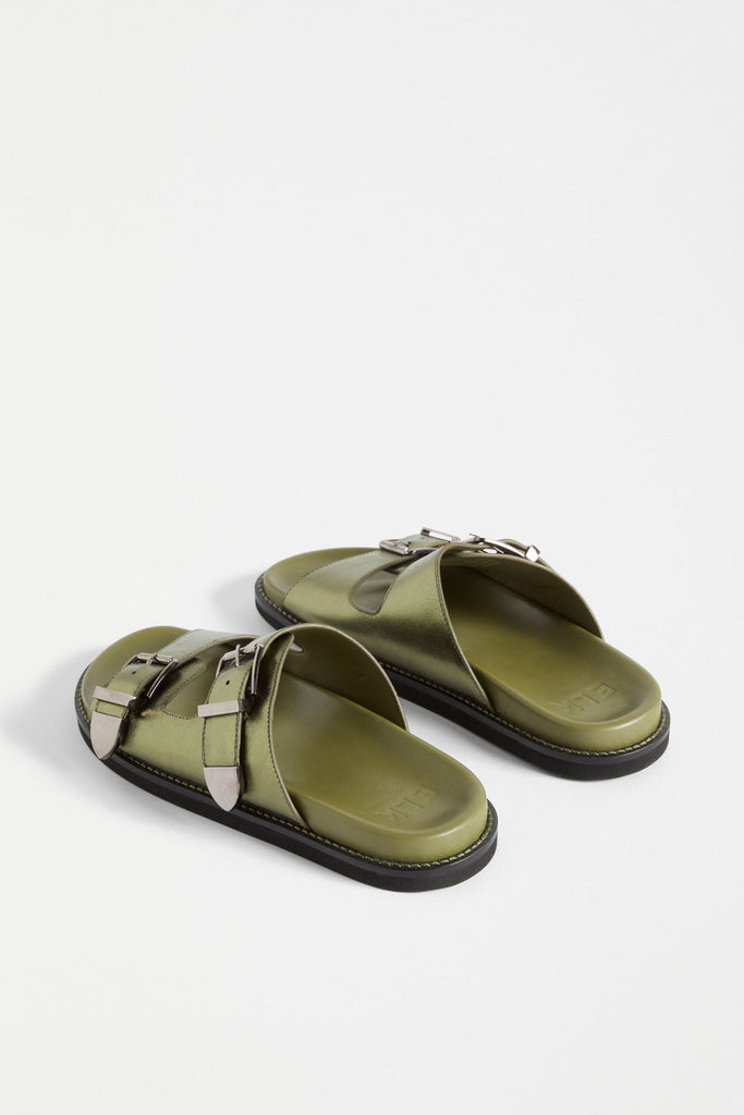 Elk Spenne Sandal - Olive