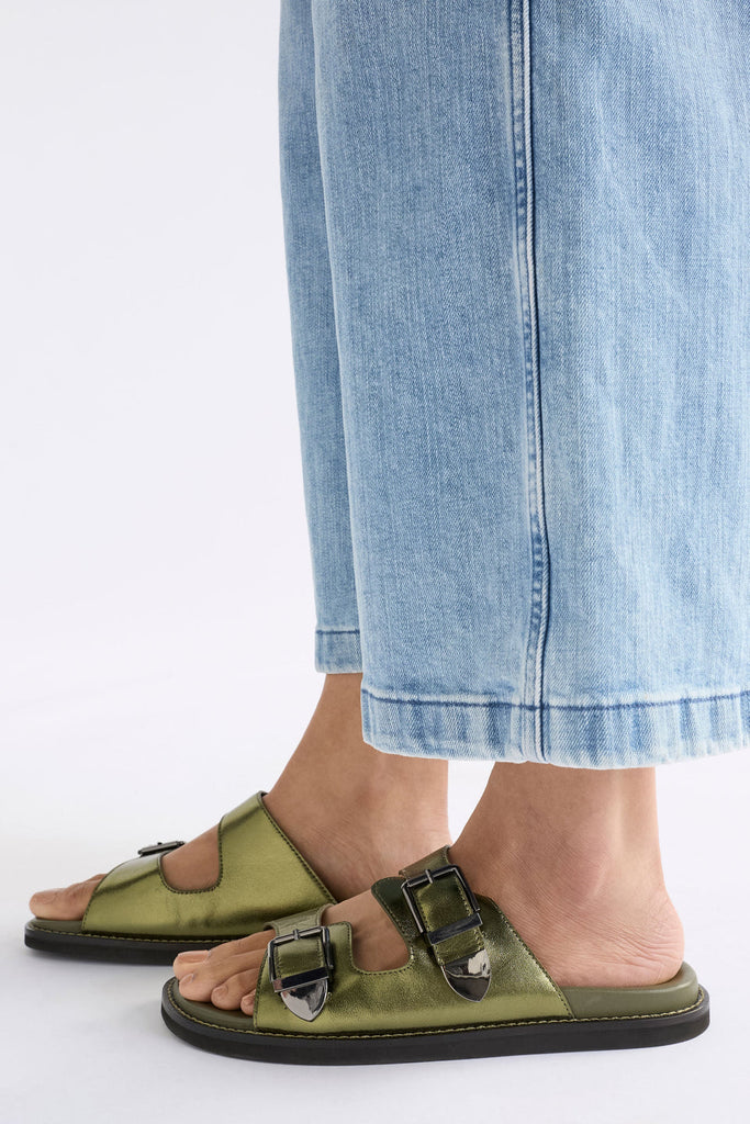Elk Spenne Sandal - Olive