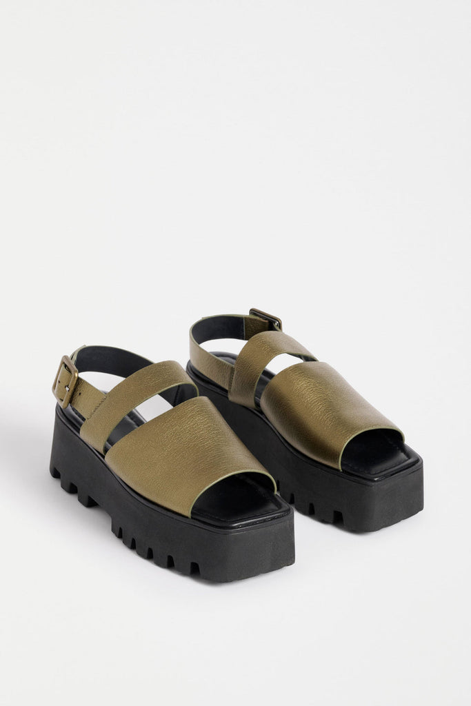 Elk Jyrti Sandal - Olive