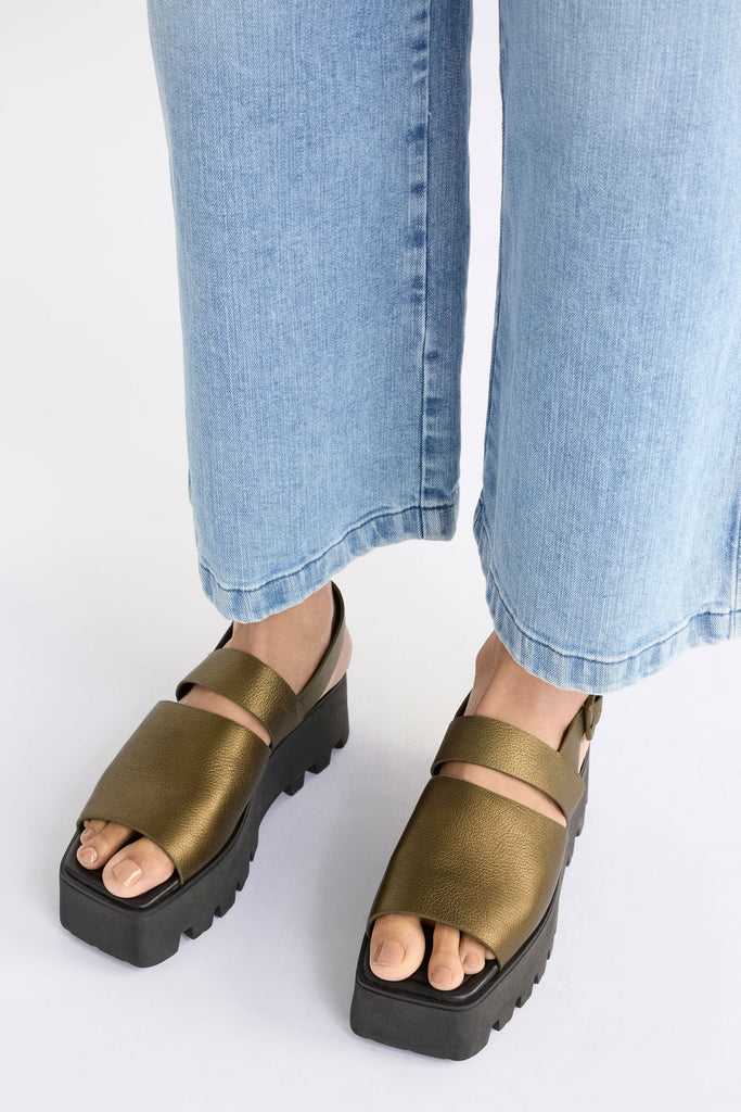 Elk Jyrti Sandal - Olive