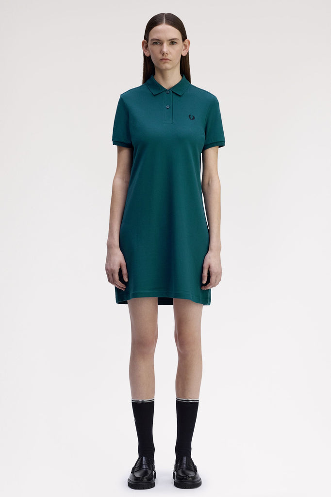 Fred Perry The Fred Perry Dress - Dark Petrol/Black