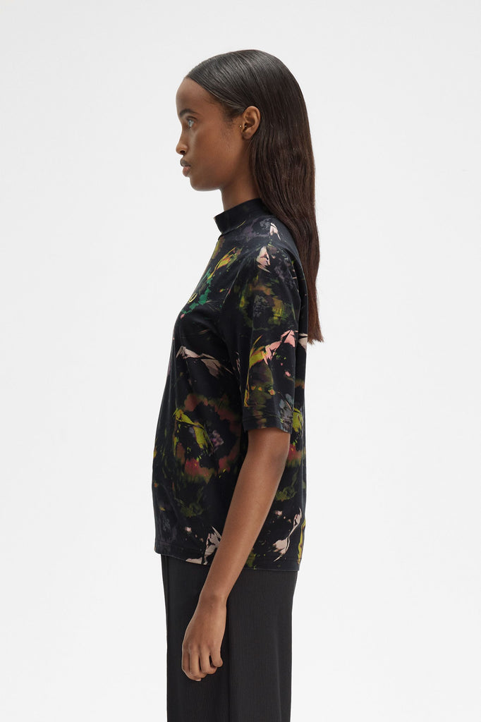 Fred Perry Floral Print T-Shirt