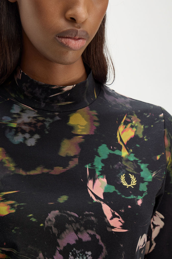 Fred Perry Floral Print T-Shirt
