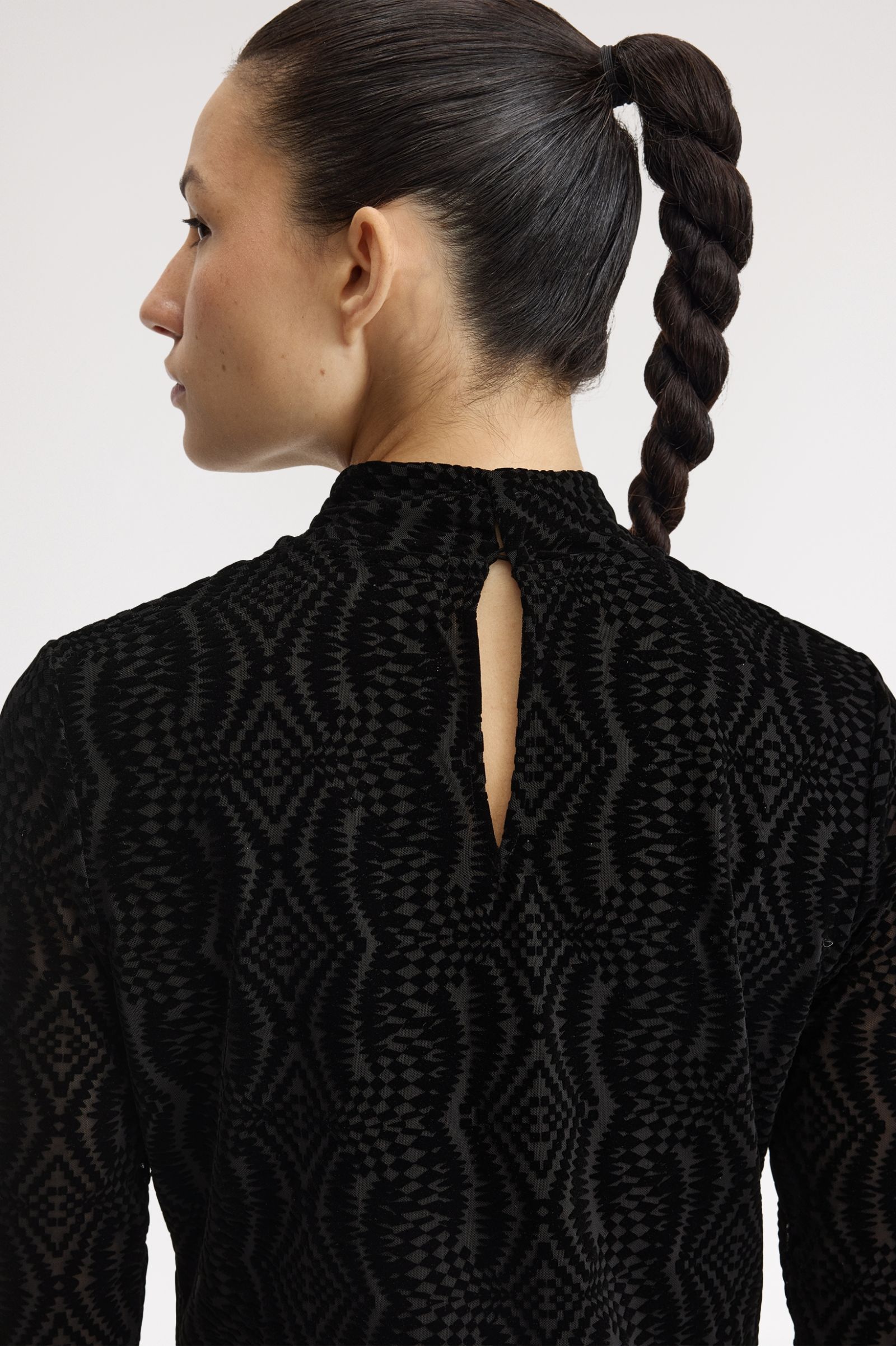 Fred Perry x Amy Winehouse Flock Print Mesh Dress | I Dream a Highway