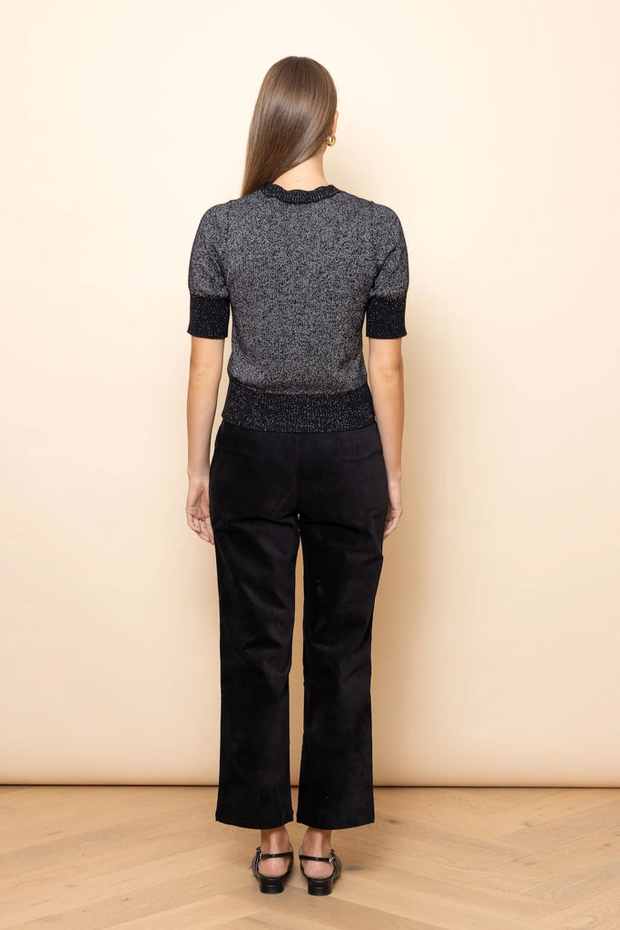 Frock Me Out Velvet Pants - New Black