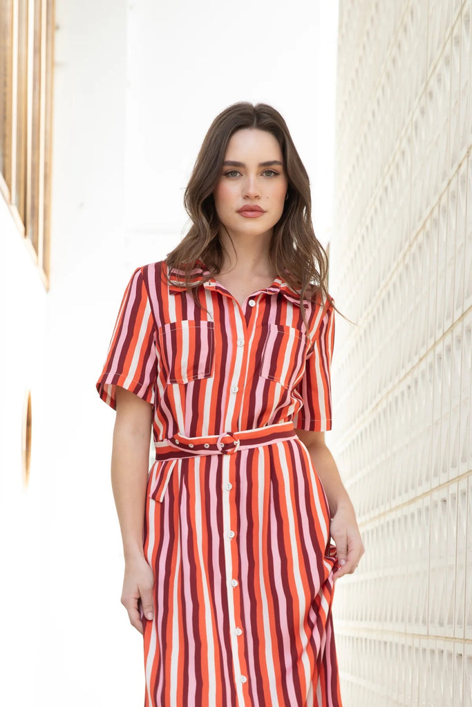 Frock Me Out Shapeshifter Shirt Dress - Holiday