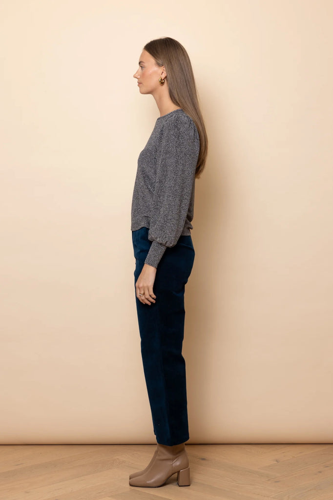 Frock Me Out Velvet Pants - Petrol