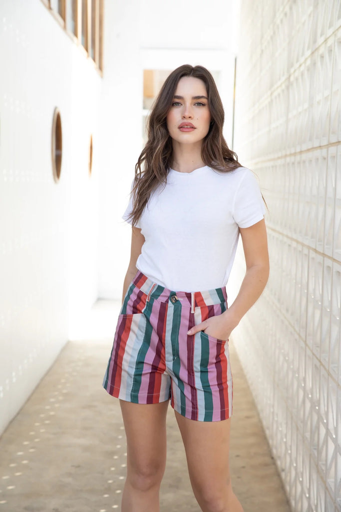 Frock Me Out High Waist Shorts - Holiday