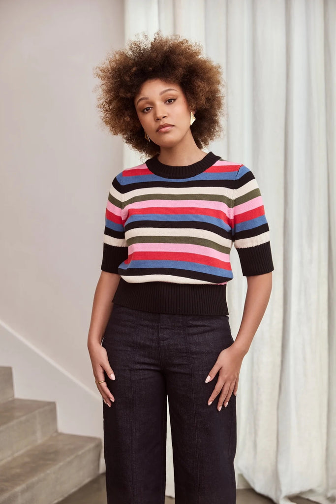 Frock Me Out Stripe Knit Jumper