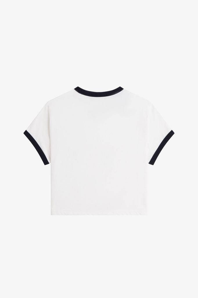 Fred Perry Printed T-Shirt - Snow White