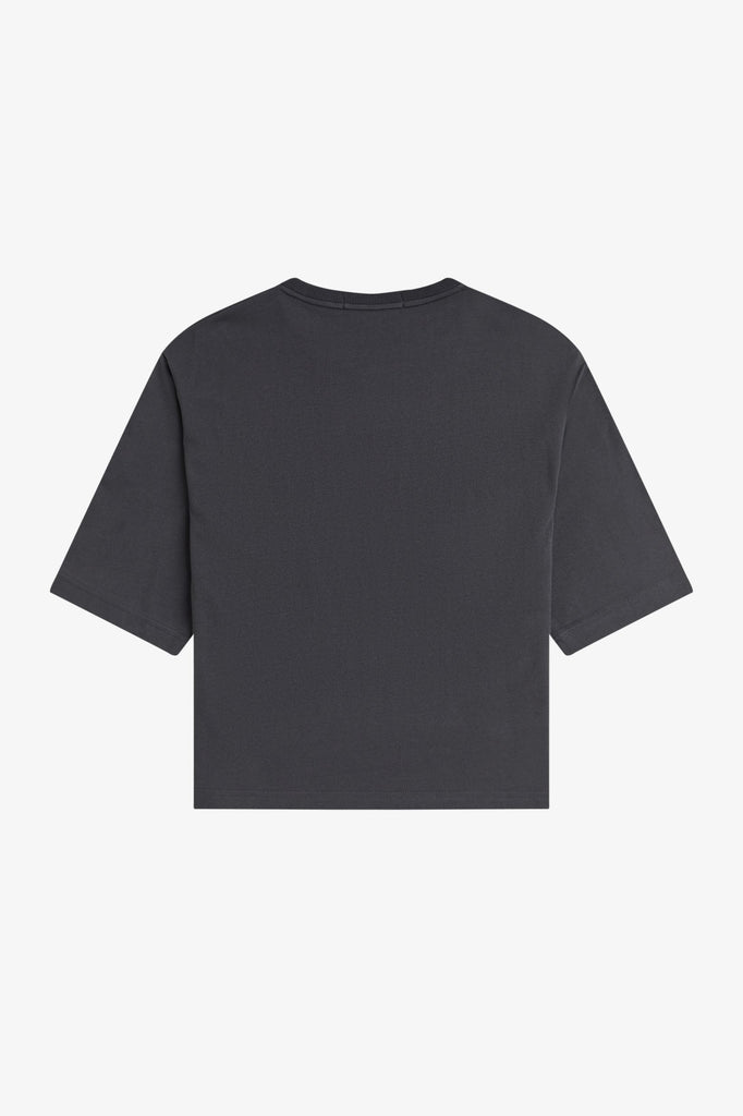 Fred Perry Glitter Print T-Shirt - Anchor Grey