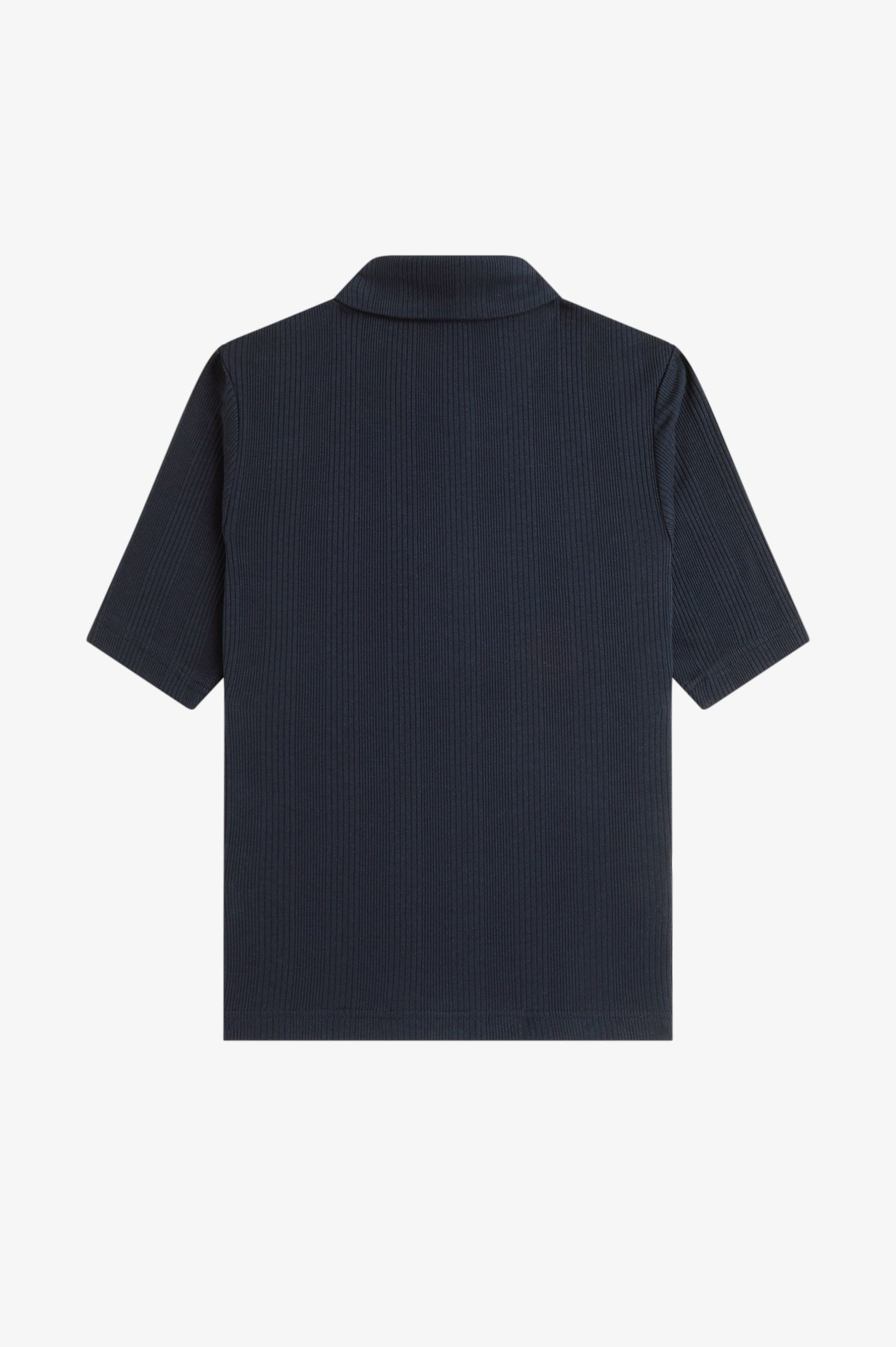【再値引き】Fred PERRY Ribbed Polo Shirt Fred Perry Ribbed Polo Shirt - Navy | I Dream a Highway