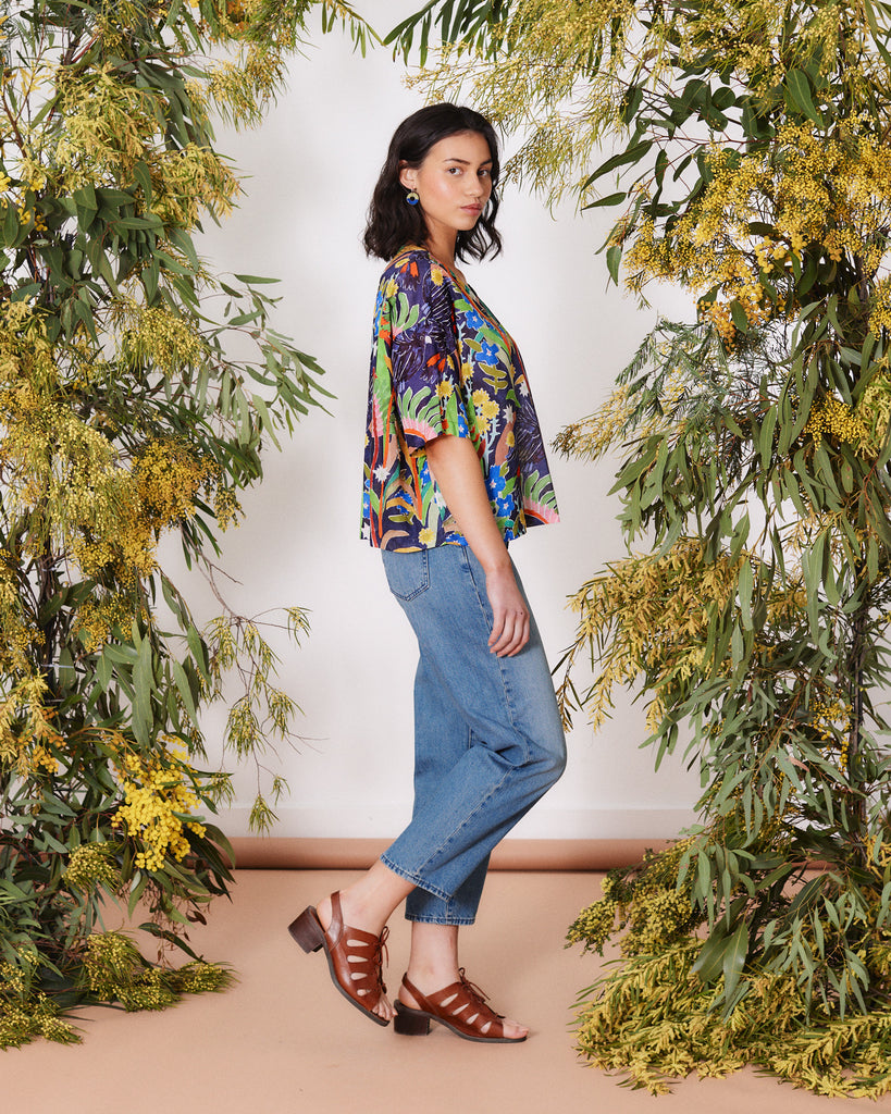 Togetherness Hana Blouse - Scattered Seed