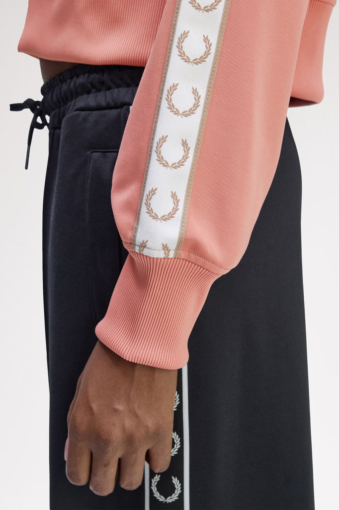 Fred Perry Cropped Track Jacket - Blossom