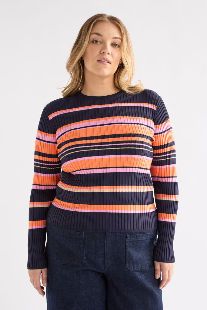 Elk Slinki Sweater - Slinki Stripe