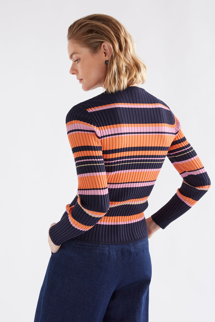 Elk Slinki Sweater - Slinki Stripe