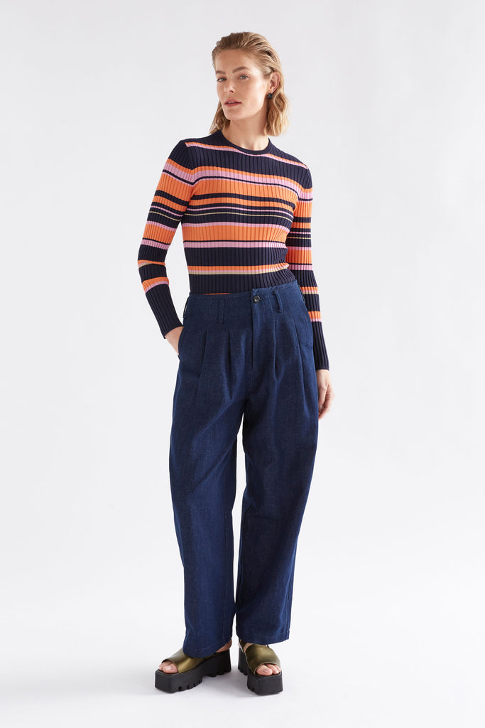 Elk Slinki Sweater - Slinki Stripe