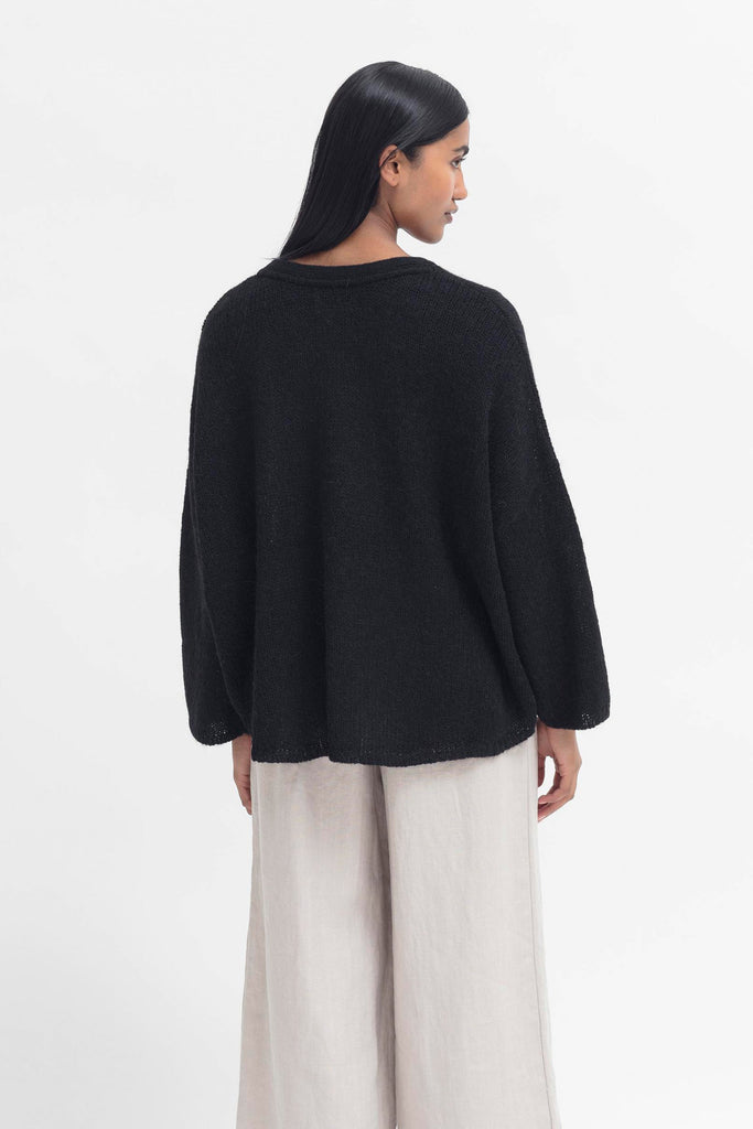 Elk Agna Sweater - Black