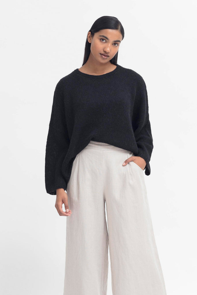 Elk Agna Sweater - Black