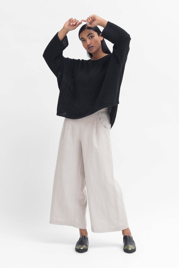 Elk Agna Sweater - Black