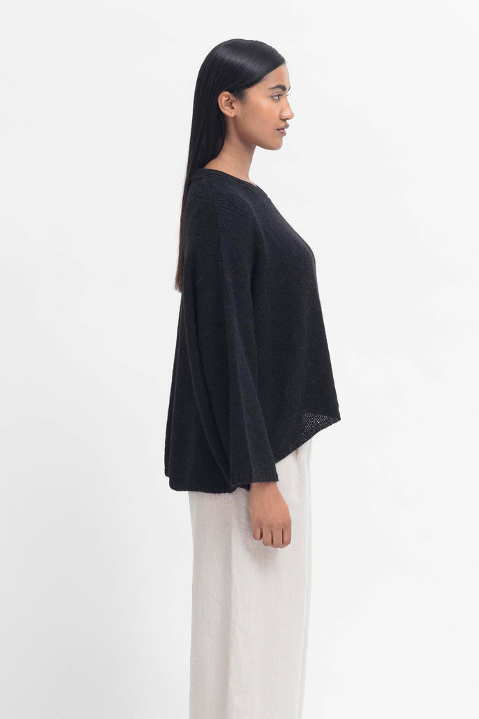 Elk Agna Sweater - Black