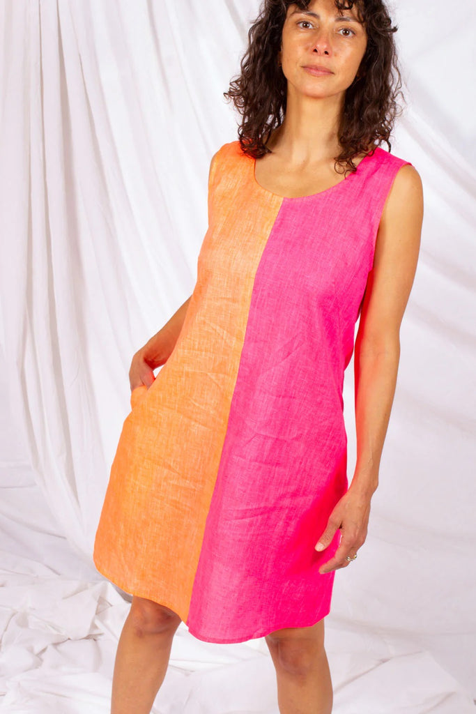 Kindling Neon Splice Dress