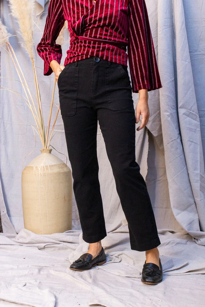 Kindling Straight Rodeo Pant - Coal Twill