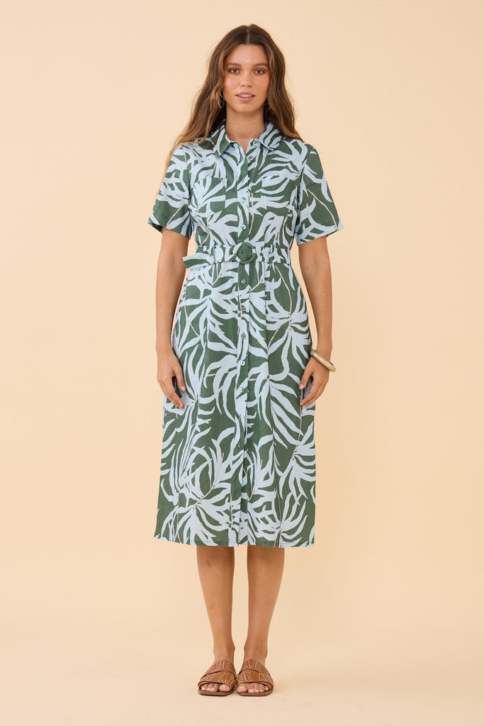 Frock Me Out Shirt Dress - Let's Be Fronds