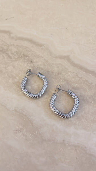 Kitsense Nova Twist Square Hoops